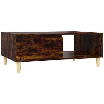 SHUMEE Konferenčný stolík dymový dub 90 × 60 × 35 cm drevotrieska, 813170