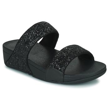 FitFlop  Lulu Slide - Glitter  Šľapky Čierna