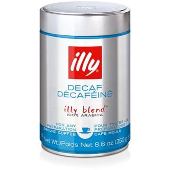 Mletá káva illy 250 g bez kofeínu (525N)