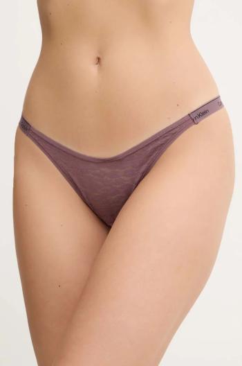 Tangá Calvin Klein Underwear červená farba, 000QD5154E