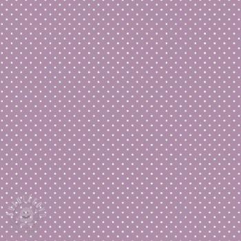 Bavlnená látka Petit dots lilac