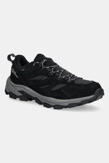 Topánky Jack Wolfskin Vojo Tour Texapore Low pánske, čierna farba, A62070