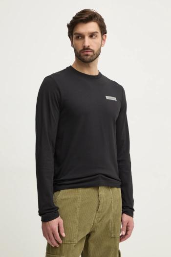 Tričko Calvin Klein pánske, čierna farba, jednofarebné, K10K113801