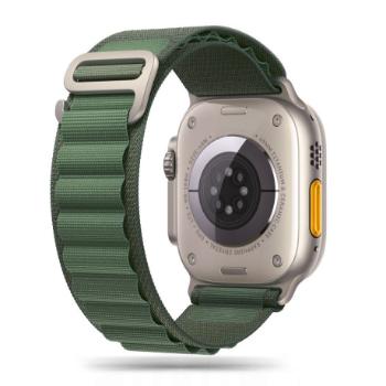 Tech-Protect Nylon remienok na Apple Watch 42/44/45/49mm, military green