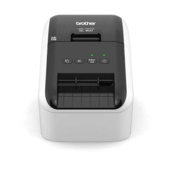 BROTHER tlačiareň štítkov QL-800 - 62mm, termotlač, USB, Profi. Tlačiareň Štítkov / po dokúpení DK-22251 tlač na červeno /