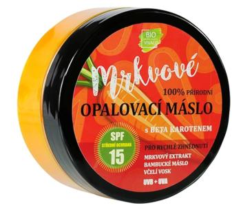 VIVACO Mrkvové opaľovacie maslo s betakaroténom SPF15 150 ml