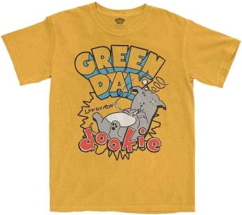 Green Day Tričko Dookie Longview Unisex Orange M