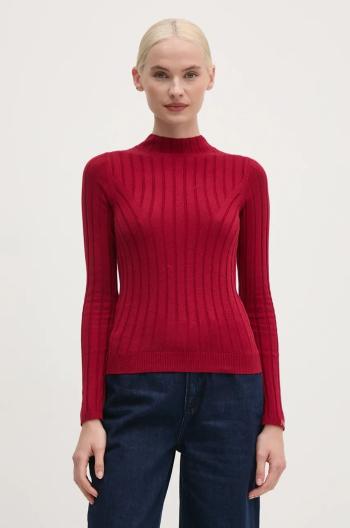 Sveter Pepe Jeans IZABEL TURTLENECK dámsky, červená farba, PL702224