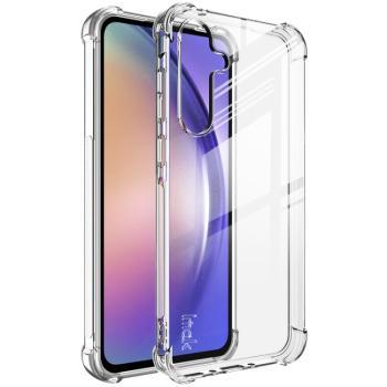 IMAK Ochranný silikónový obal pre Samsung Galaxy A35 5G priehľadný