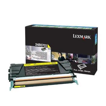 Lexmark 24B5703 žltý (yellow) originálny toner