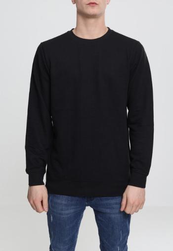 Urban Classics Basic Terry Crew black - S