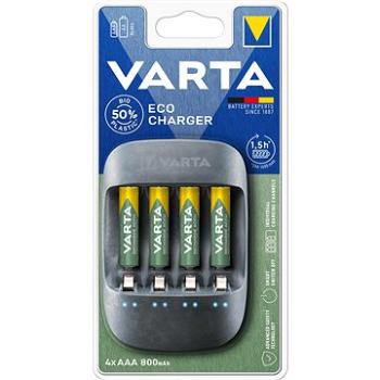 VARTA nabíjačka Eco Charger + 4 AAA 800 mAh Reycled R2U (57680101421)