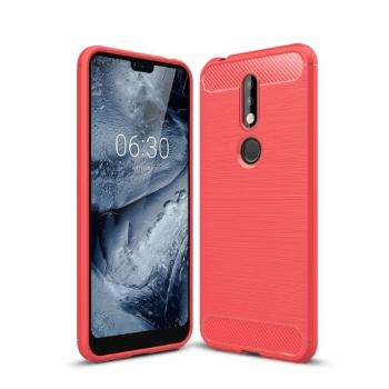 FLEXI TPU Obal Nokia 7.1 červený