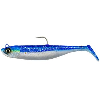 Savage gear gumová nástraha minnow sinking blue pearl silver - 12,5 cm 35 g