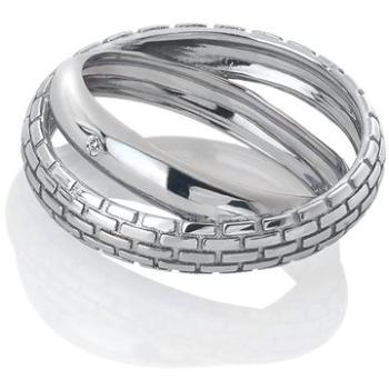 HOT DIAMONDS Woven DR235 (Ag 925/1000, 3,9 g), veľkosť 52 (5055069046952)