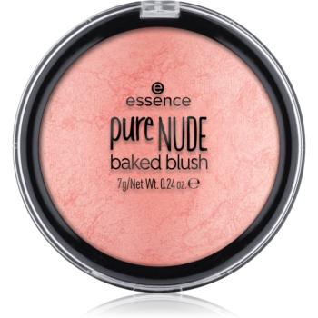 essence pure NUDE baked púdrová lícenka odtieň 01 Shimmery Rose 7 g