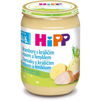 Hipp Hipp zemiaky s králičím mäsom a feniklom detský príkrm 190 g