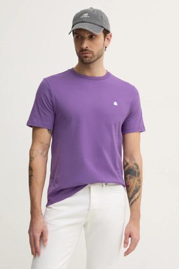 Bavlnené tričko United Colors of Benetton pánske, zelená farba, jednofarebné, 3MI5J1AF7