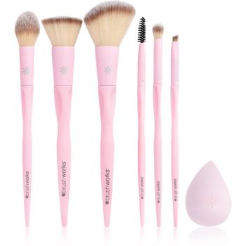 Brushworks Must-Have Brush Set Complexion sada štetcov