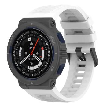 SILICONE Vymeniteľný remienok pre Amazfit Active Edge biely