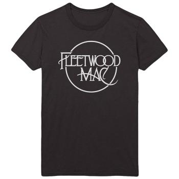 Fleetwood Mac tričko Classic Logo Čierna XL