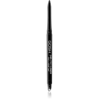 Gosh 24H Pro dlhotrvajúca ceruzka na oči odtieň 001 Black 0.35 g