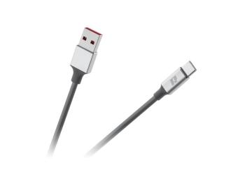 Kábel REBEL RB-6011-100-B USB 3.0/USB-C 1m Black