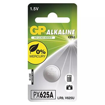 Batéria jednorazová alkalická, knoflíková, LR9, 1.5V, GP, blister, 1-pack