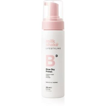Milk Shake Lifestyling Blow Dry Primer ochranná stylingová pena 200 ml
