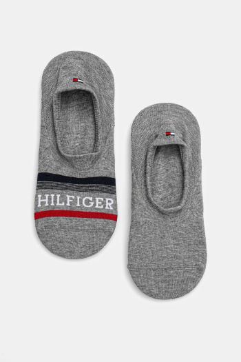 Ponožky Tommy Hilfiger 2-pak pánske, šedá farba, 701232938