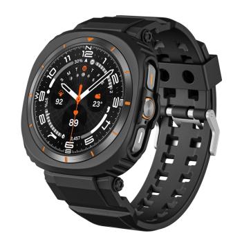 GLACIER Ochranné puzdro s remienkom pre Samsung Galaxy Watch Ultra 47mm čierne