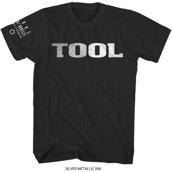 Tool tričko Metallic Silver Logo  one_size