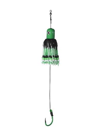 Madcat gumová nástraha a-static adjustable clonk teaser green-150 g