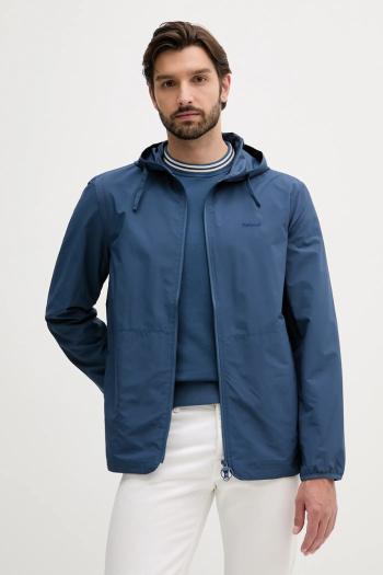 Bunda Barbour NEWHILL tmavomodrá farba, prechodná, MSP0149
