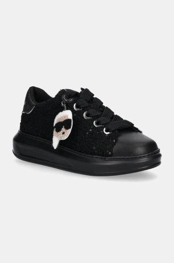 Tenisky Karl Lagerfeld KAPRI NFT čierna farba, KL62576W