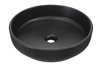 ArtCom Keramické umývadlo RIVER 1 E-6595 | čierny mat 40 cm