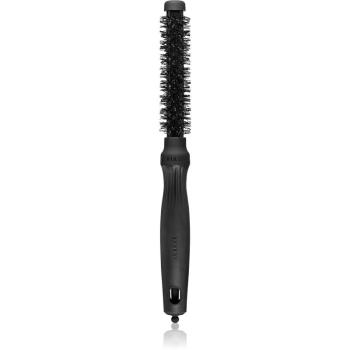 Olivia Garden Black Label SHINE Wavy Bristles guľatá kefa na vlasy priemer 15 mm 1 ks