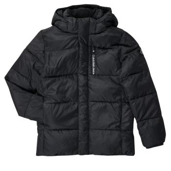 Calvin Klein Jeans  ESSENTIAL SHORT PUFFER JACKET  Bundy Čierna