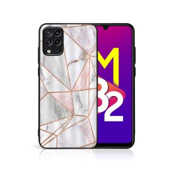 MY ART Ochranný kryt pre Samsung Galaxy M33 5G PINK MARBLE (143)