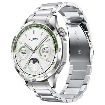 CLASSIC Kovový remienok pre Huawei Watch GT 5 46mm strieborný