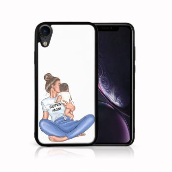 MY ART Ochranný obal Apple iPhone XR SUPERMOM (112)