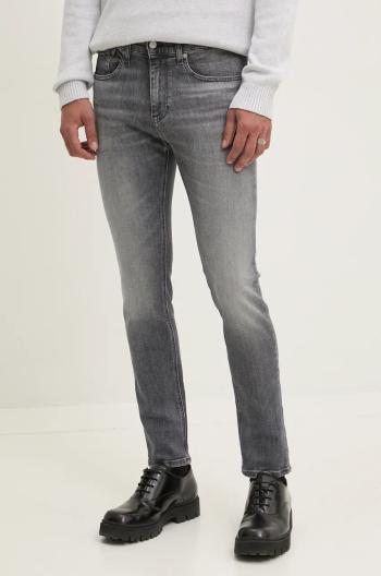 Rifle Tommy Jeans pánske, šedá farba, DM0DM20391
