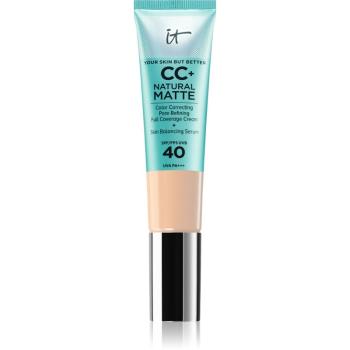 IT Cosmetics Your Skin But Better CC+ Natural Matte zmatňujúci make-up SPF 40 pre ženy Fair 32 ml