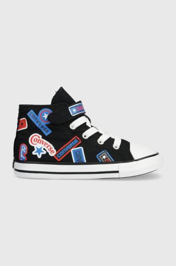 Detské tenisky Converse čierna farba