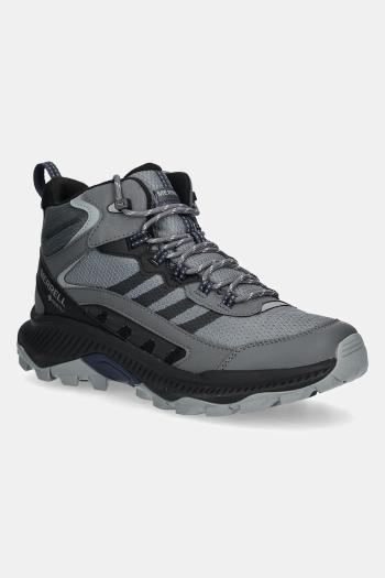 Topánky Merrell Speed Strike 2 Mid GTX pánske, šedá farba, J037821