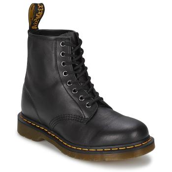 Dr. Martens  1460 BLACK NAPPA  Polokozačky Čierna