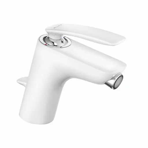 Kludi BALANCE bidetová batéria s výpusťou biela / chróm 522169175