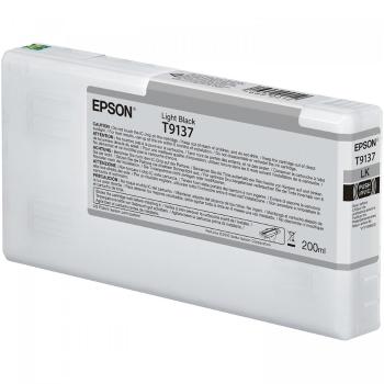 Epson T9137 světle čierna (light black) originálna cartridge