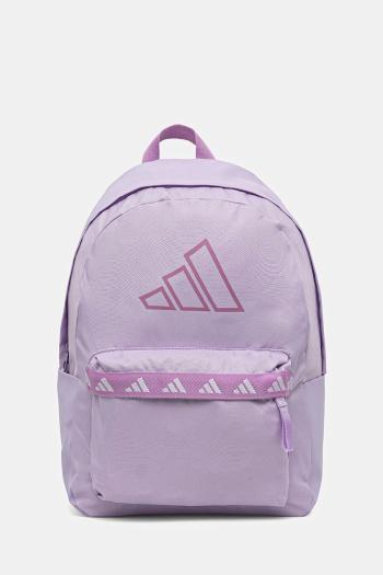 Ruksak adidas dámsky, fialová farba, veľký, s potlačou, JX9076