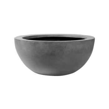 Květináč Vic Bowl, barva šedá, více velikostí - PotteryPots méret: S - h 18 cm, ⌀ 38,5 cm